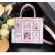 Sweet Rose Imaginary Butterfly Small and Large Tote Bag(Limited Stock/3 Colours/Full Payment Without Shipping)